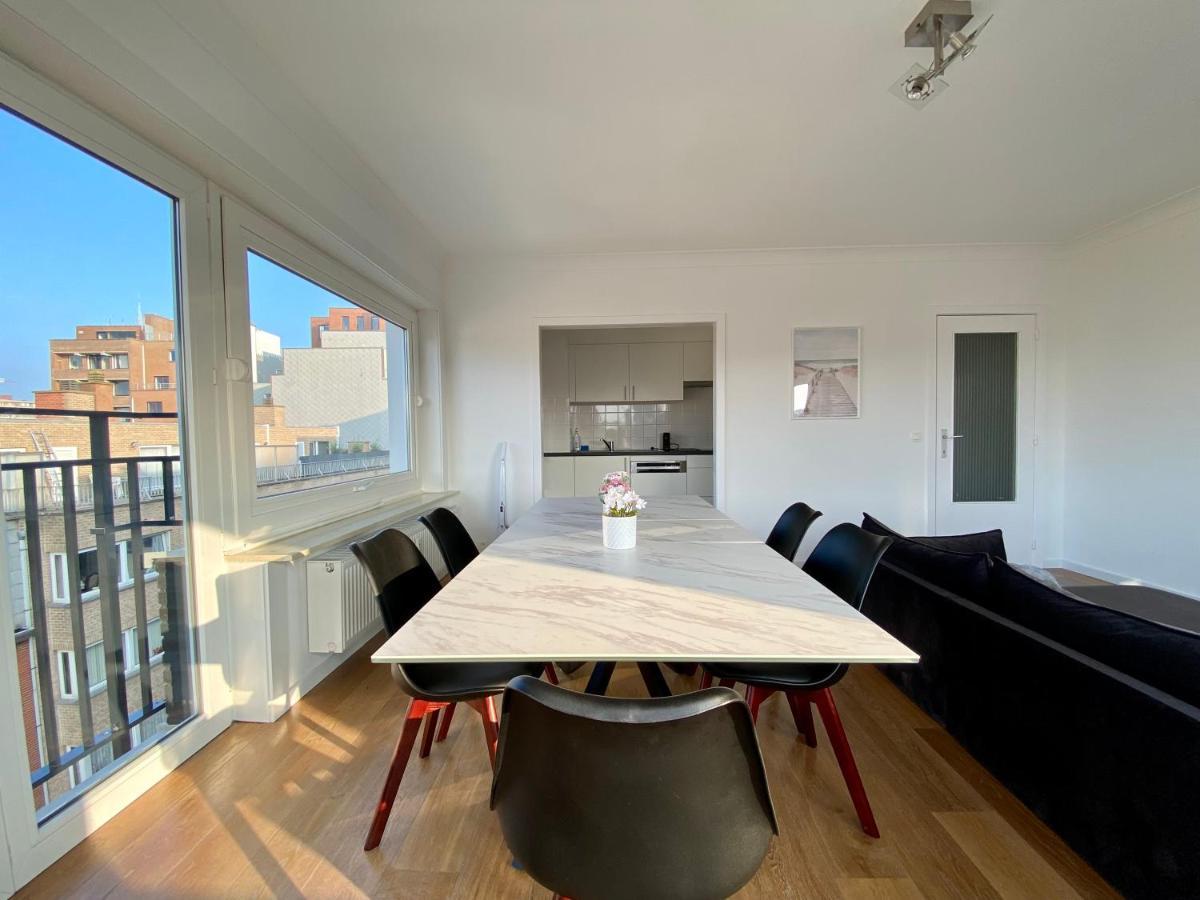 Luxury 3 Bedroom Apartment On The Top Floor With Panoramic View Ostenda Esterno foto